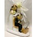 Figura tarta boda novios VIDEOCONSOLA grabada muñecos pastel