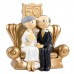 Figura tarta bodas de oro GRABADA 50 aniversario muñecos pastel