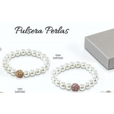 Pulsera perlas regalo boda para mujeres invitadas