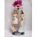 Figura boda lesbianas tarta novias chicas elegantes GRABADA muñecos