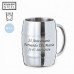 Jarras de cerveza Acero Inox. para invitados