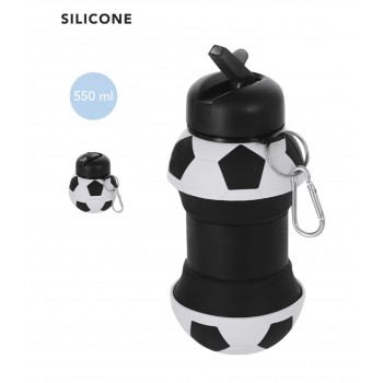 Botella plegable fútbol