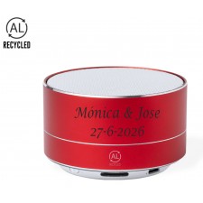 Altavoz Bluetooth GRABADO para invitados boda, bautizo o primera comunión