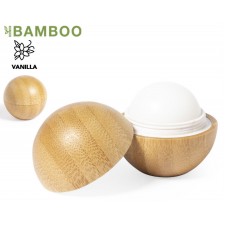 Bálsamo labial para invitadas boda bola bambú
