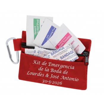 Kit de Emergencia para invitados boda pequeño PERSONALIZADO
